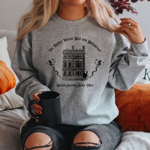 Riddle House Bed and Breakfast Crewneck Sweatshirt, Witch Wizard Sweatshirt Bookish Sweatshirt Book Lover Gift Fandom Gift Subtle Fandom
