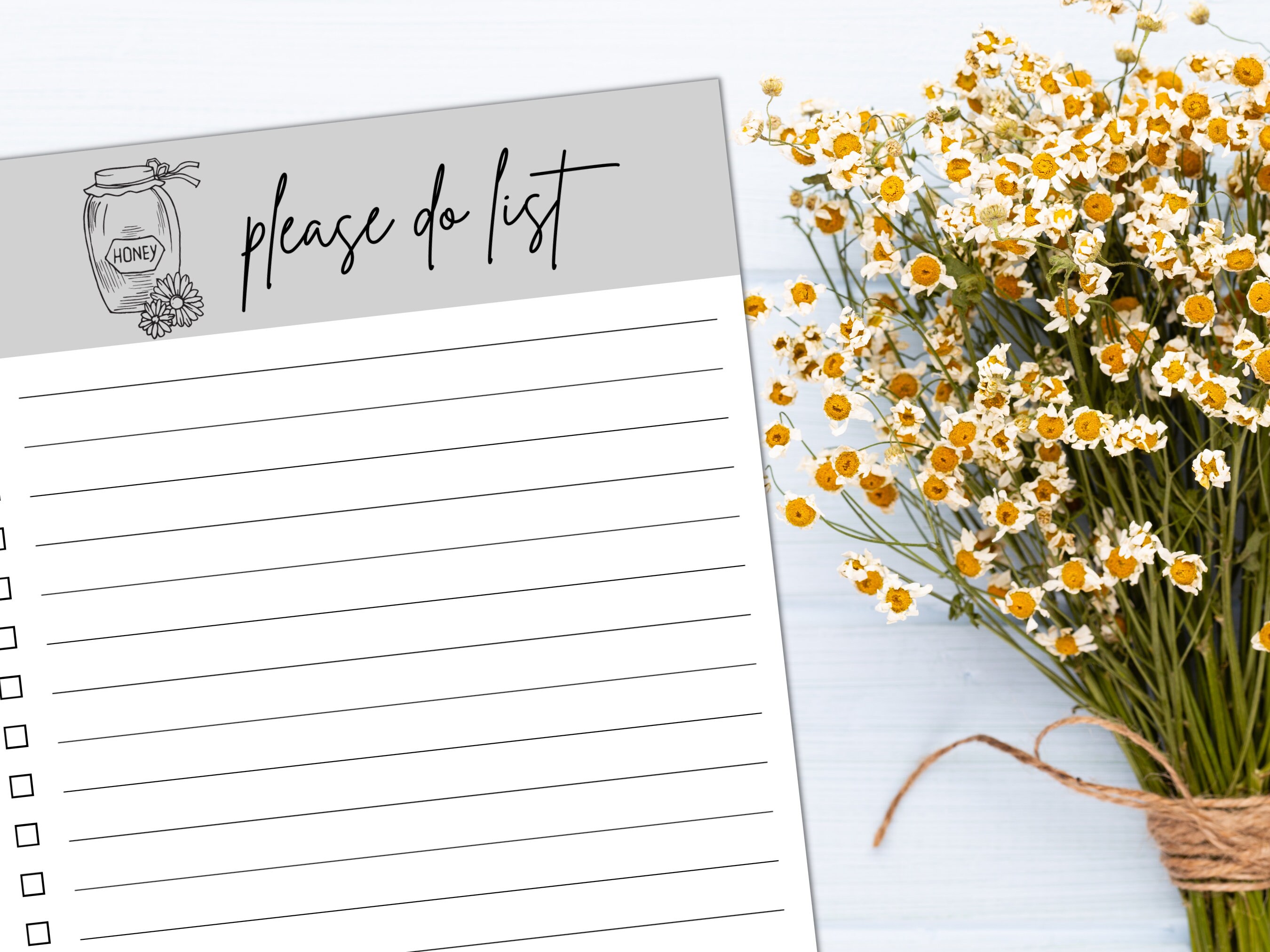 Honey Do List to Do List Printable Digital Download PDF - Etsy