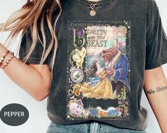 Comfort Color Vintage Belle Shirt, Retro Disney Beauty And The Beast Shirt, Belle Princess Shirt, Disney Princess Shirt, Disney Girl Trip