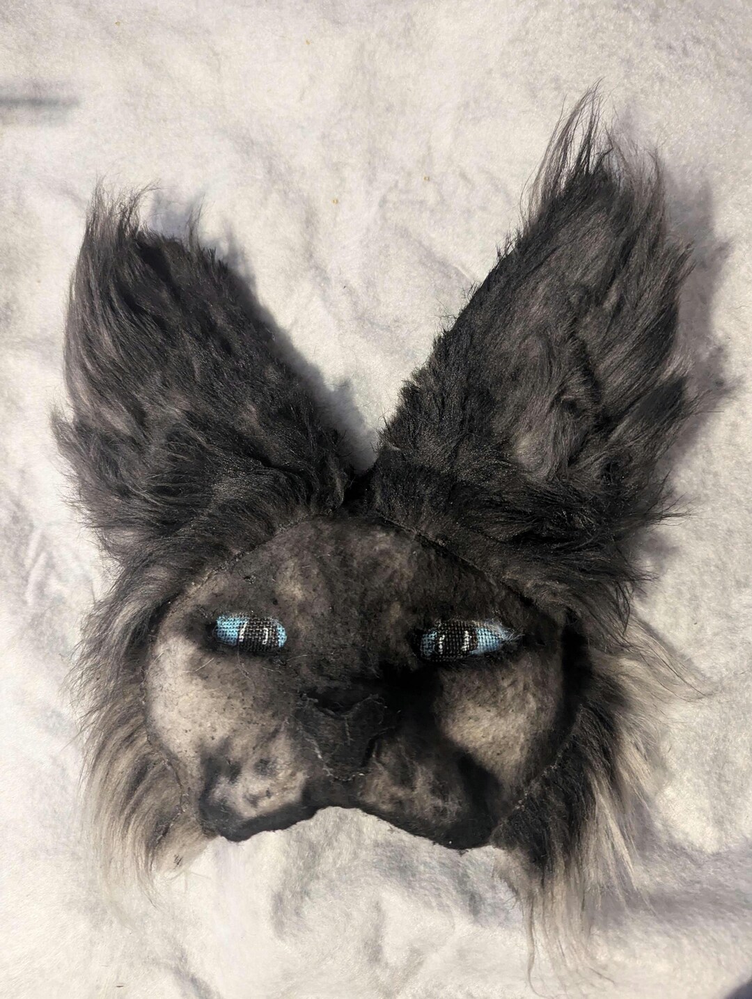 Gray Siamese Cat Animal Mask - Etsy
