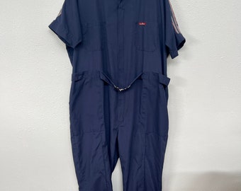 1970’s Vintage Blue Para Suit Jumpsuit Coveralls