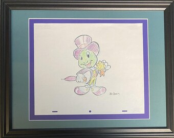 ジミニー クリケット プリント ピノキオの良心 ウォルト