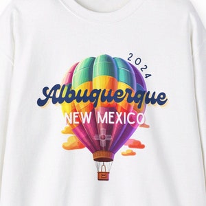 Albuquerque Balloon 2024 Shirt, Hot Air Balloon Festival, New Mexico Hot Air Balloon Sweatshirt, Albuquerque Balloon Festival, Balloon Crew