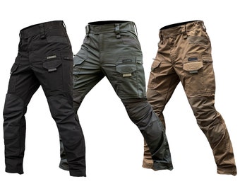 Pantalon tactique "ANTITERROR II" Noir, Olive, Coyote (Rip-Stop Stretch+ Membrane)