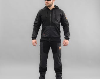 Traje deportivo "EXTRAVEL" NEGRO (Prendas de punto)