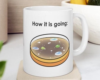 E. coli Transformation Mug (Science gift Biology, Biochemistry, Chemistry, Physics)
