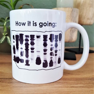 Mug Western Blot (Science gift Chemistry/Biology)