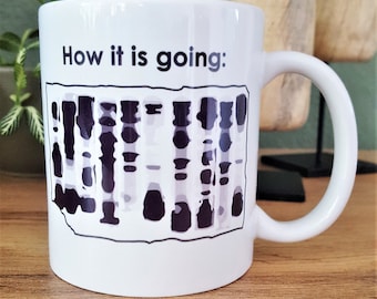 Mug Western Blot (Science gift Chemistry/Biology)