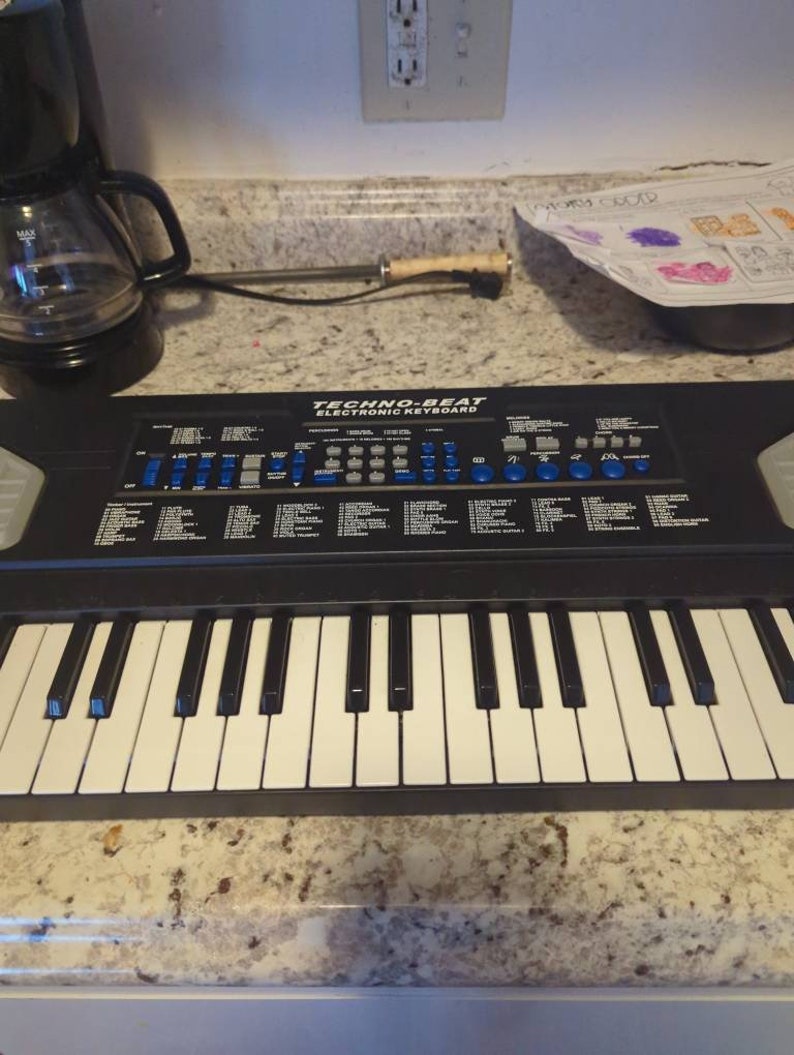 Technobeat 54keys Electronic Keyboard Etsy