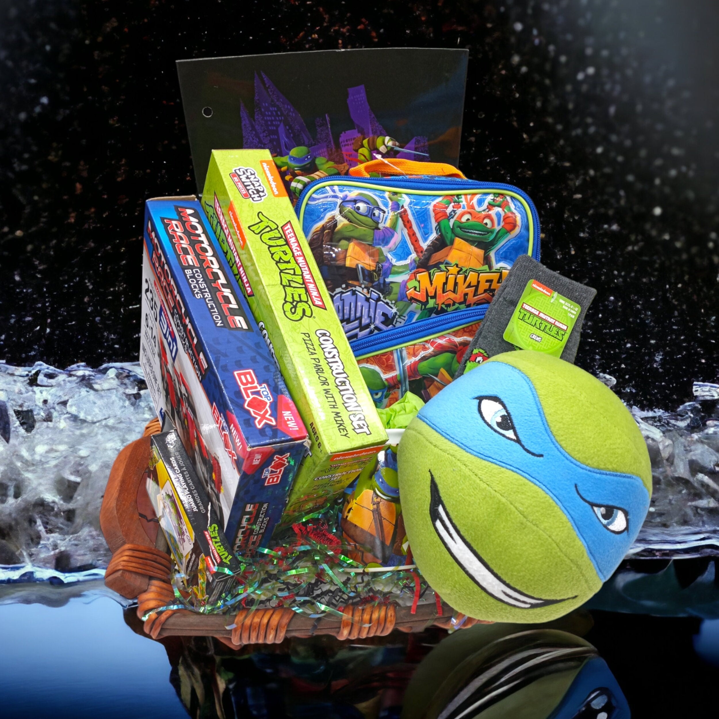 Teenage Mutant Ninja Turtles Shampoo Soap & Scrub Boys Gift Bath Set Body  Wash