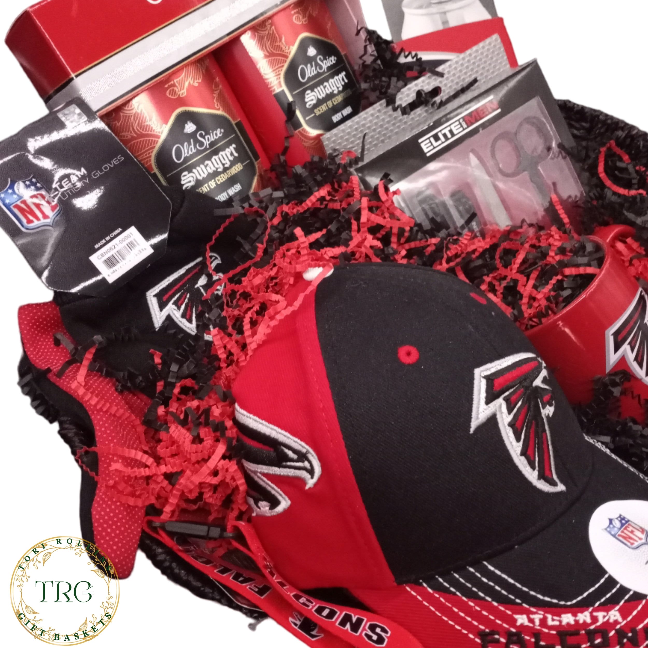 Atlanta Falconsthemed Gift Basket Gifts for Men Self Care Etsy