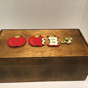 Vintage Wooden Recipe/Storage Box- Handcrafted-Signed