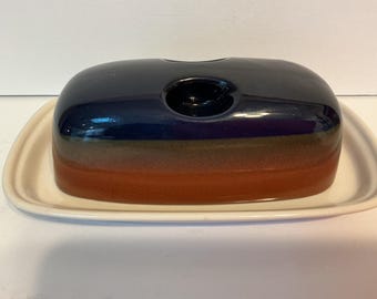 Mikasa Potters Art Butter Dish- Ben Seibel Design- Japan