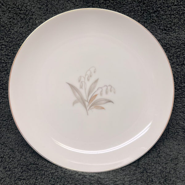 Vintage Kaysons Golden Rhapsody Bread and Butter Plate Fine China Made in Japan circa 1961, Highly valued collectible in excellent condition
