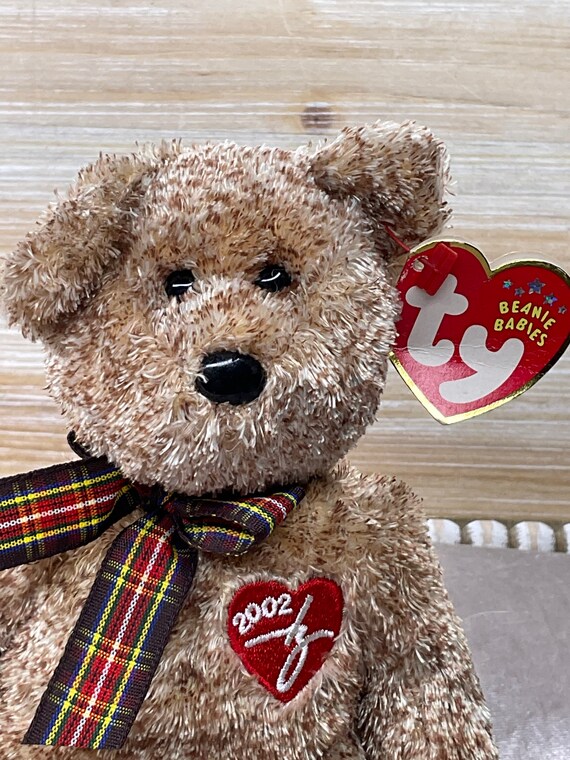 2002 signature bear store beanie baby