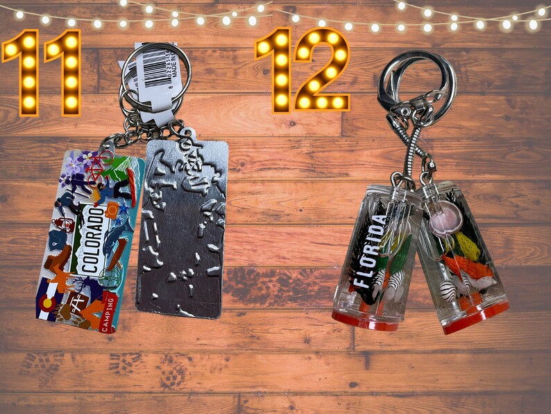 Keychains Vintage 1990s Keychains 90s Key Rings Etsy