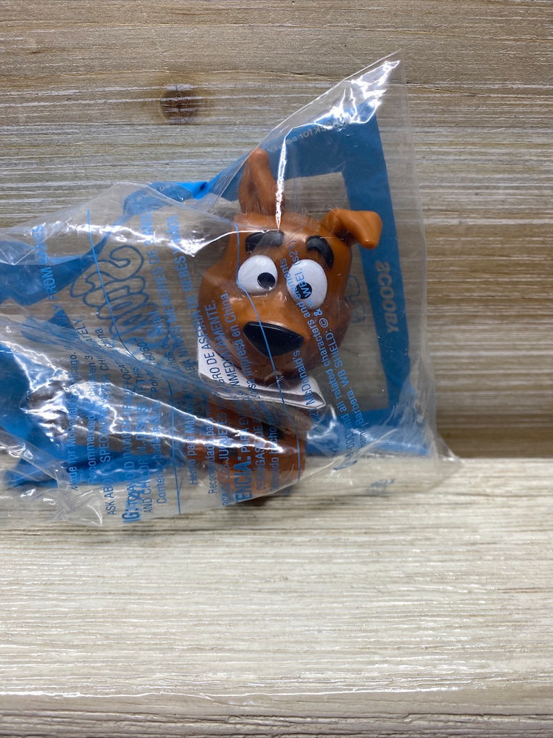 Mcdonalds Happy Meal Scooby Doo Toy Bobblehead 1 2021 2022 Etsy