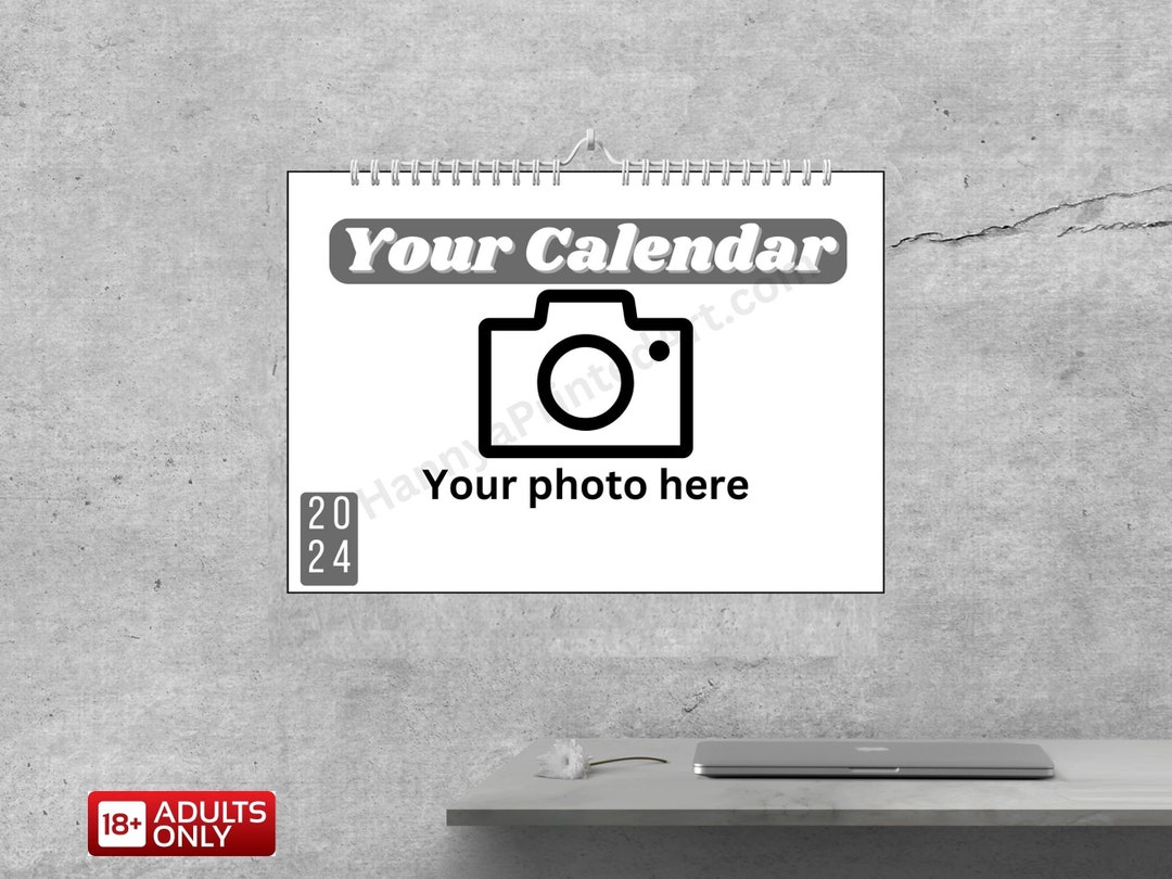 Print Your Own 2024 Calendar Custom Calendar Available in A4, A5, A6 Etsy
