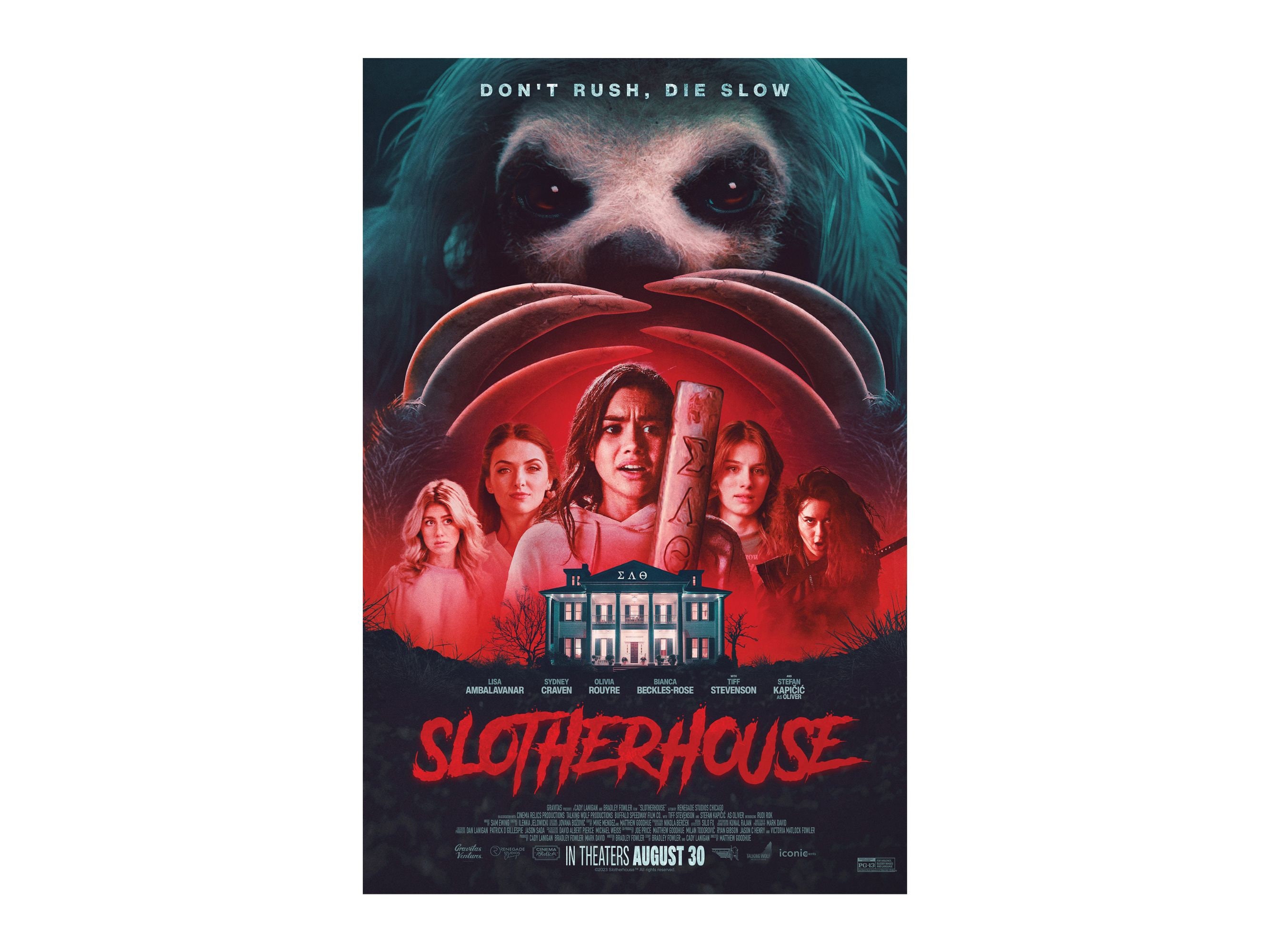 Slotherhouse (2023) - Movie Poster sold by Mere | SKU 46580012 | Printerval