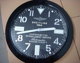 Breitling Clock Wall - Etsy