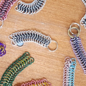 Chainmail Fidget Keychain | Fidget Keychain | Handmade Fidget Keychains | Chainmail Fidgets | Handmade Chainmail | Handmade Fidget