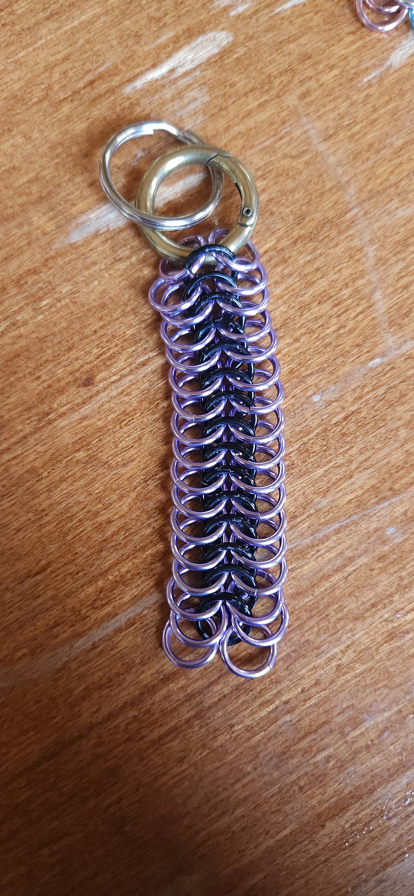 Chainmail Fidget Keychain | Fidget Keychain | Handmade Fidget Keychains ...