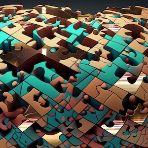 The 3D Puzzle Globe Print