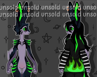 Full Fursona Reference Sheet - Etsy