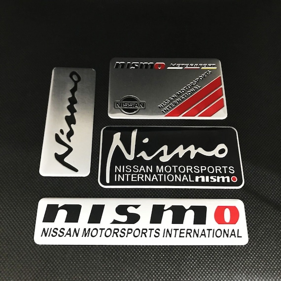 日産ニスモ メタルバッジ ステッカー エンブレム 4スタイル 1注文