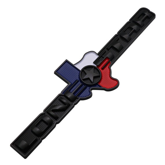 Emblemi 3D Texas Edition Rossi Per Chevy Silverado / GMC Sierra – 2 Pezzi