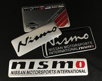 Nissan nismo metal badge sticker emblem  4 styles 1 pc per order