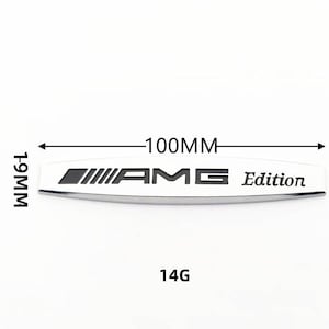 "Agm Edition Emblem, Metall Aufkleber für Mercedes."
