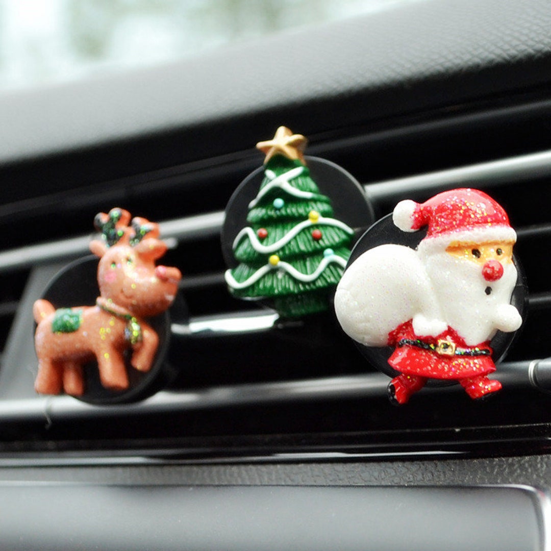Christmas Car Vent Clip/car Air Freshener/cute Car Accessories/car