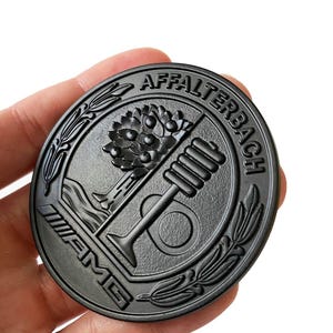 1 emblème Affalterbach neuf, badge métallique 3D pour panneau latéral Mercedes-Benz AMG