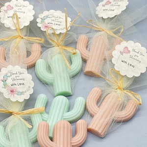 Cactus Soap favors baby shower favors, Mexican fiesta party decoration Bridal Shower Favor, Cinco de Mayo favors, hispanic party decoration