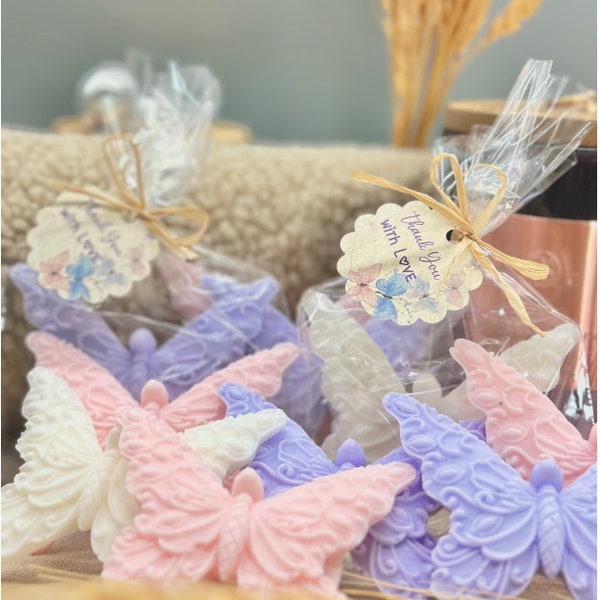 Big Butterfly Soap Favors, Bridal Shower Gifts, Baby Shower Favors for Girl, Bridal Shower Favors, Baby Shower -Bridal Shower Decorations