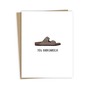 Jij Birkenrock-kaart | Grappige afstudeer- of felicitatiekaart