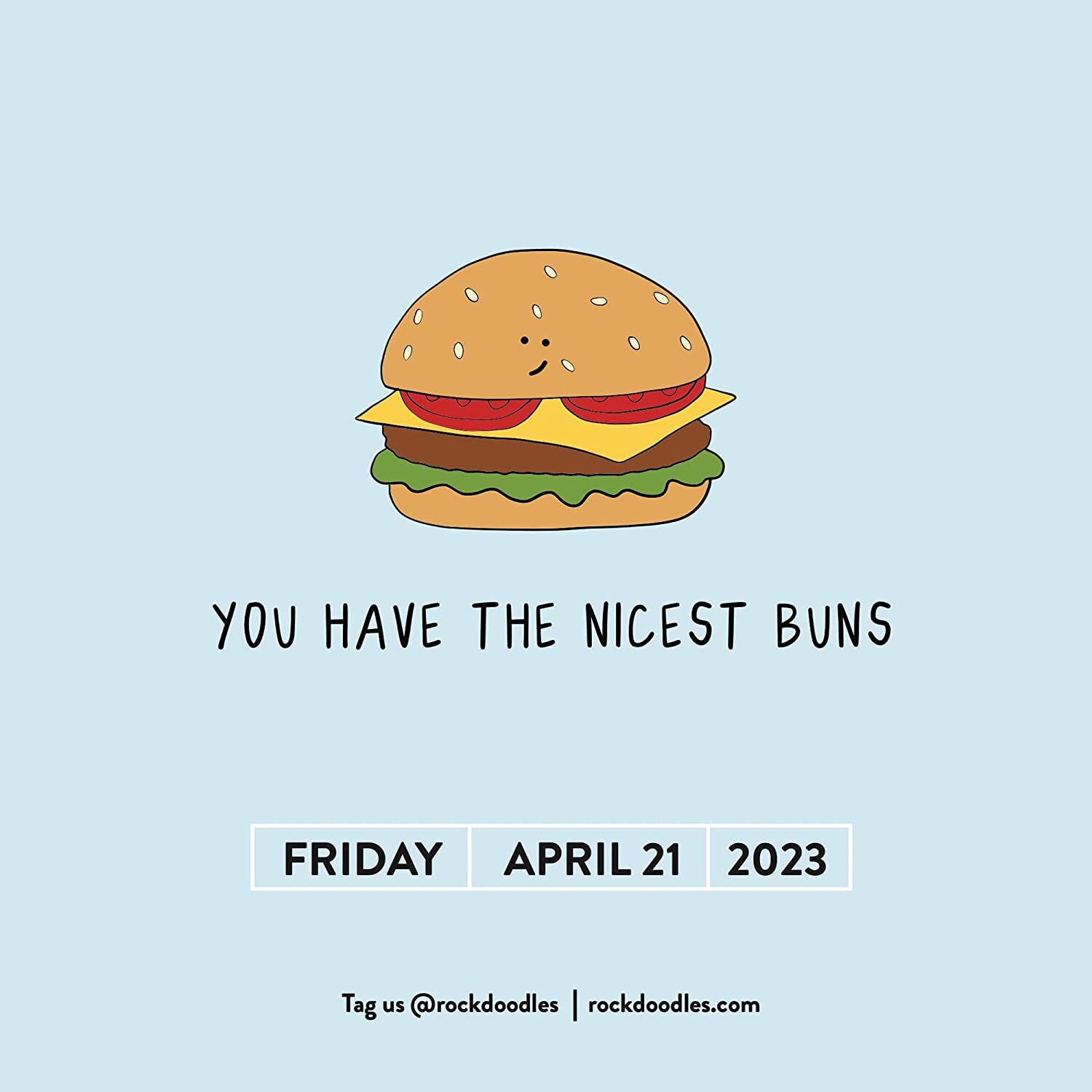 Funny Daily Calendar 2023 Rockdoodles Punny Day-to-day Desk - Etsy