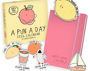 2026 Calendar Gift Set