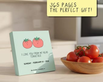 2026 Funny Pun Flip Calendar - Daily Tear-Off Desk Calendar...