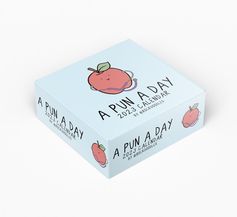 Funny Daily Calendar 2023 Rockdoodles Punny Day to day Desk Etsy funny-daily-calendar-2023-rockdoodles-punny-day-to-day-desk-etsy