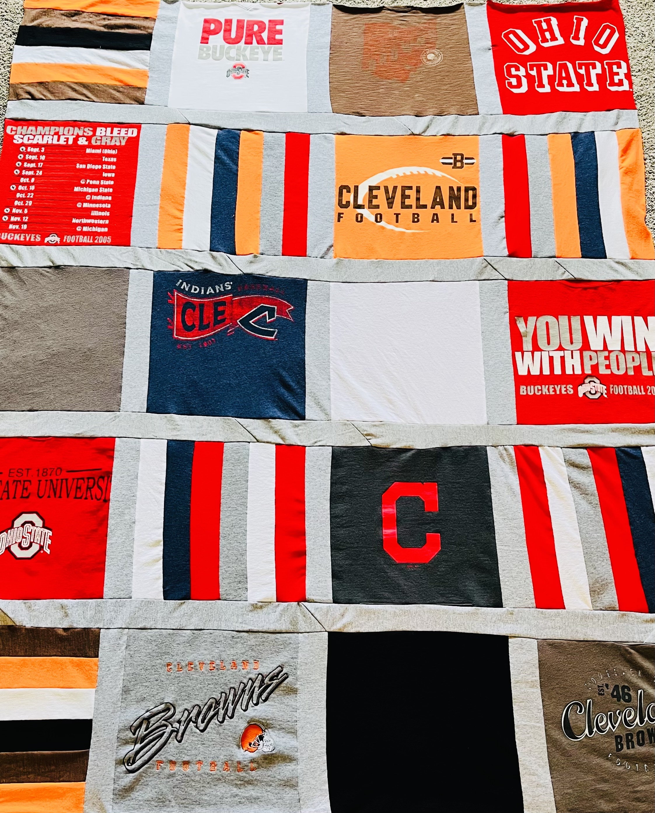 Tee Shirt Blanket Etsy