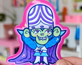 Mojo Villain Cartoon  | Vinyl Sticker