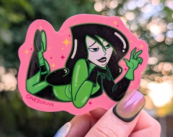 Flirty Shego Cartoon Villian | Vinyl Sticker
