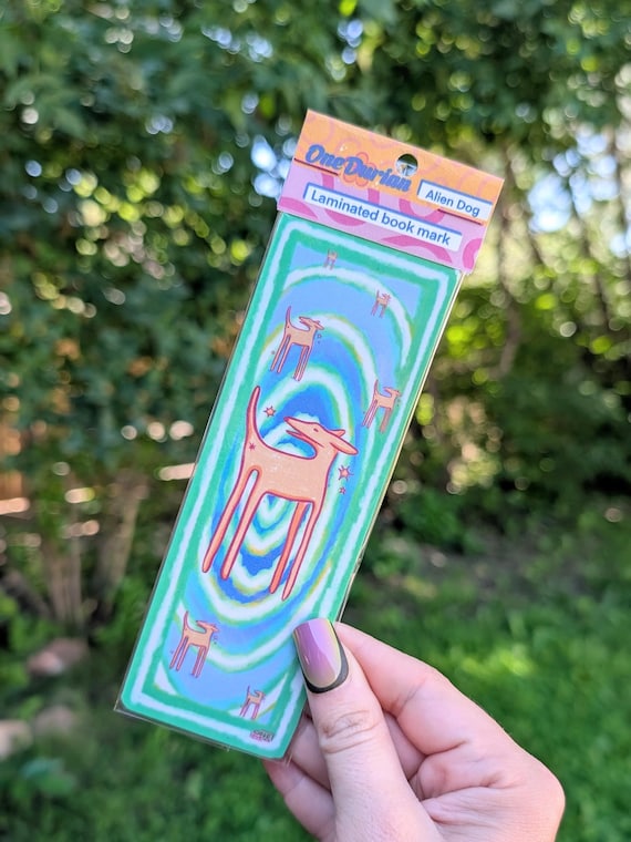 Alien Dog | Laminated Book Mark