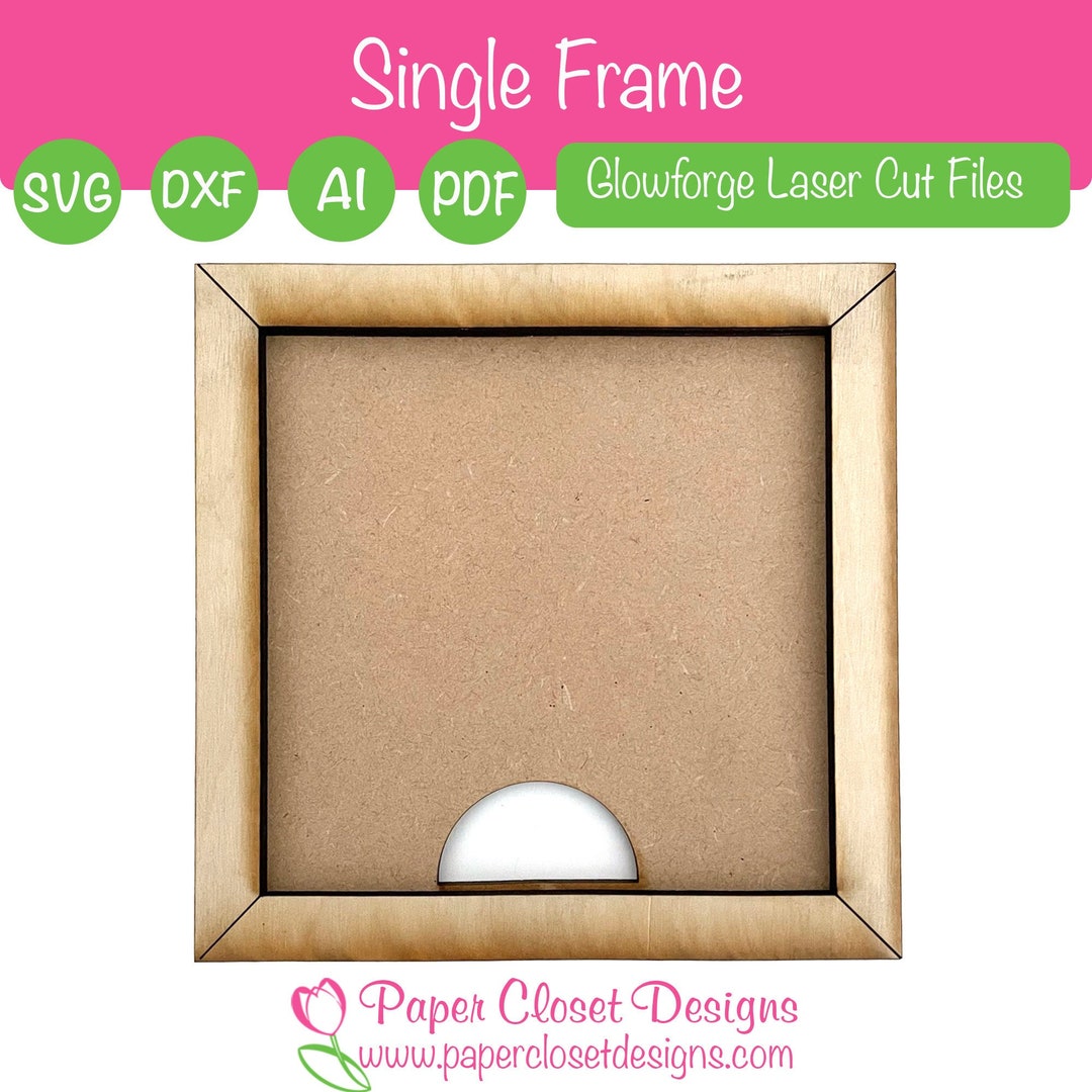 Interchangeable Frame SVG Laser Cut File for Glowforge and - Etsy Australia