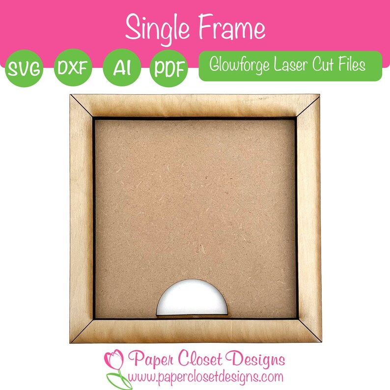 Interchangeable Frame SVG Laser Cut File for Glowforge and - Etsy Australia