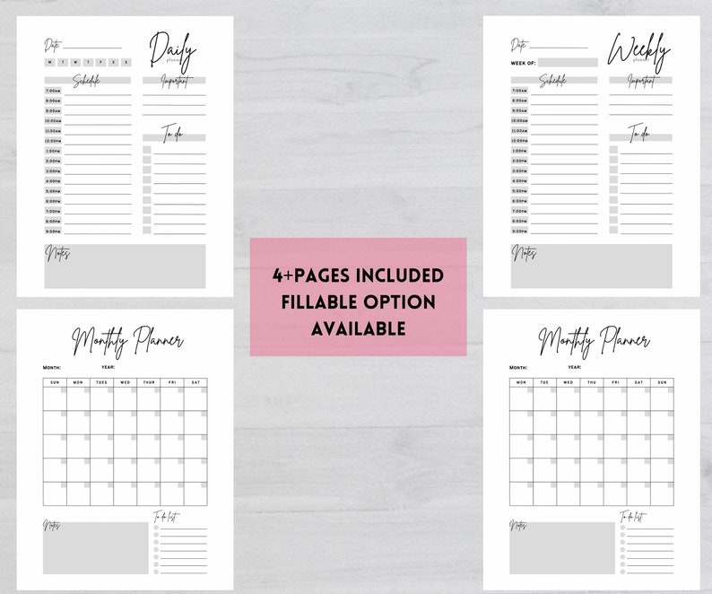 editable-daily-planner-template-weekly-planner-page-pdf-etsy