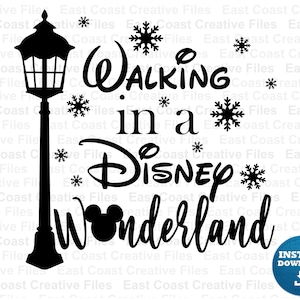 Winter Wonderland SVG, Mickey's Very Merry Christmas Party, ,  svg, dxf, eps, png digital download