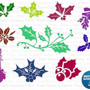 Mistletoe SVG svg, dxf, eps, png digital download